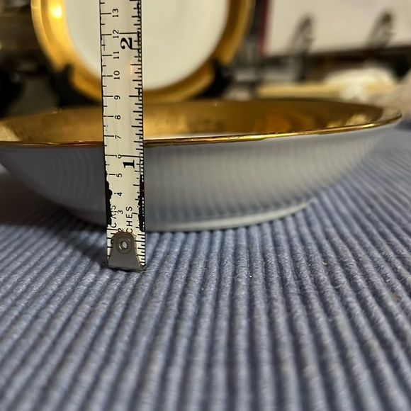 Vntg. Royal LB Bavaria single serving bowl. Signed warranted 18k gold. 5.4”x1.2” - Picture 12 of 14